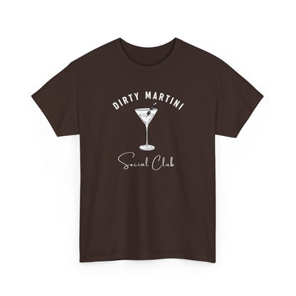 Dirty Martini Social Club Tee-Books + Sips Merch
