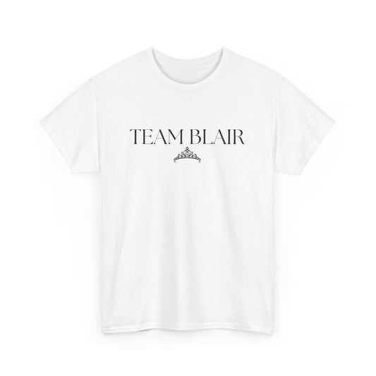 Team Blair Queen B Cotton Tee-Gossip Girl & Pop Culture Apparel