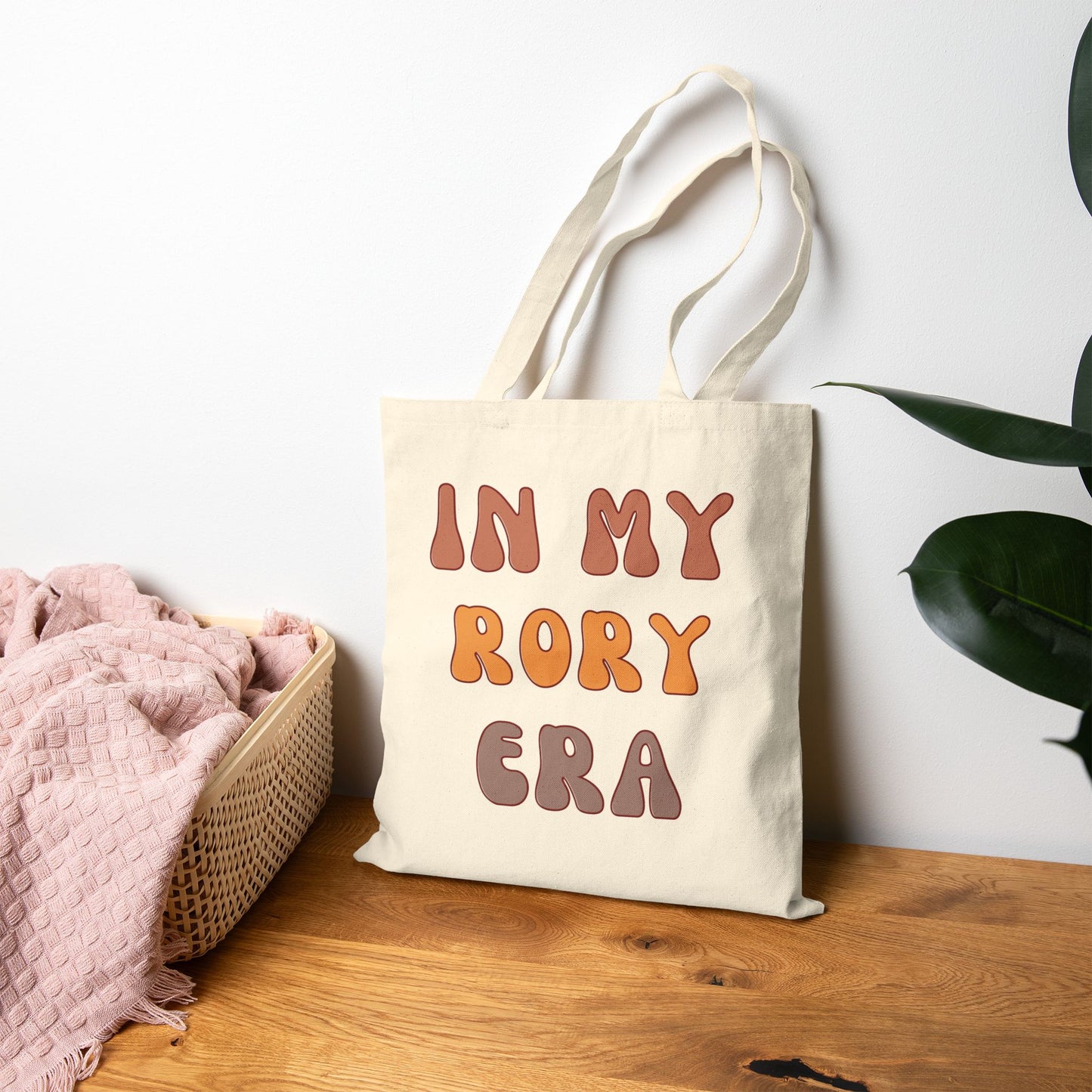In My Rory Era Canvas Tote Bag -Gilmore Girls Tote