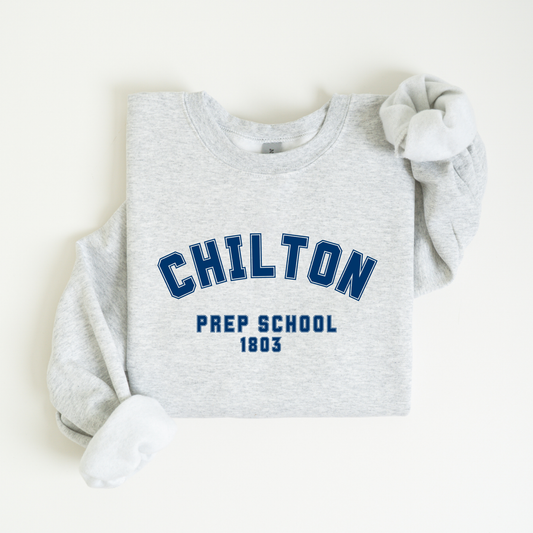 Chilton Prep Est. 1803 Crewneck Sweatshirt-Gilmore Girls Apparel