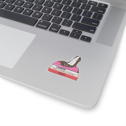 Book Stack & Heels Sticker