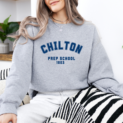 Chilton Prep Est. 1803 Crewneck Sweatshirt-Gilmore Girls Apparel