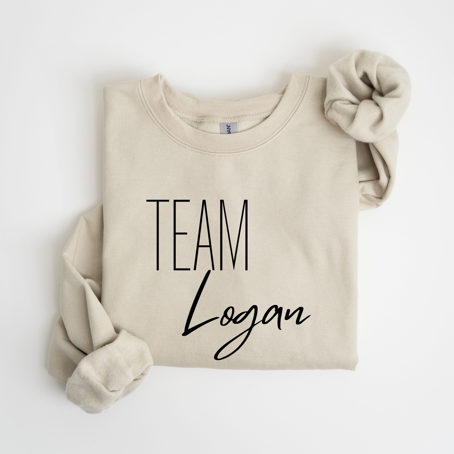 Team Logan Crewneck Sweatshirt-Cozy Gilmore Girls Apparel