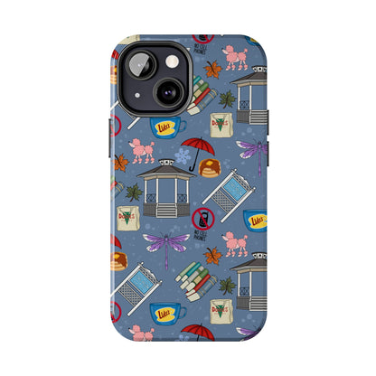 Stars Hollow Gilmore Girls Blue Phone Case