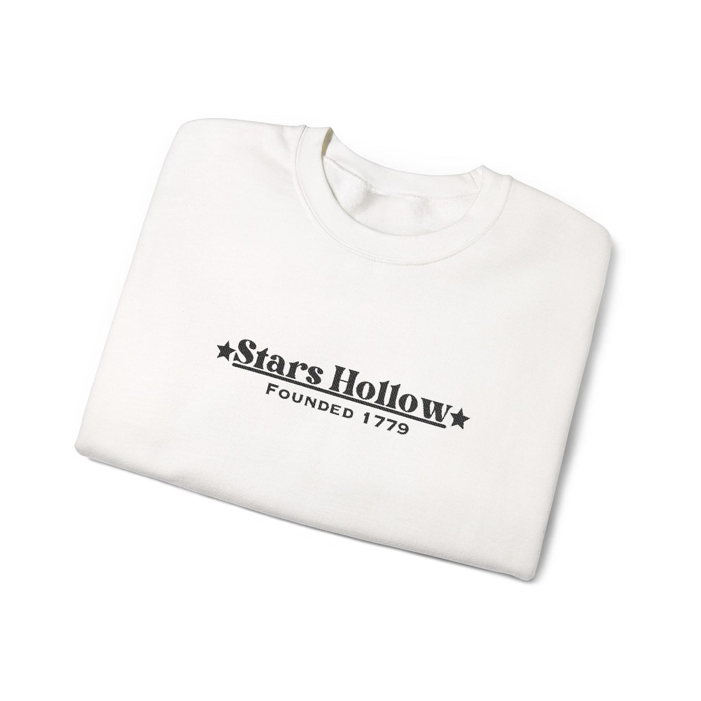 Stars Hollow 1779 Embroidered Crewneck Sweatshirt
