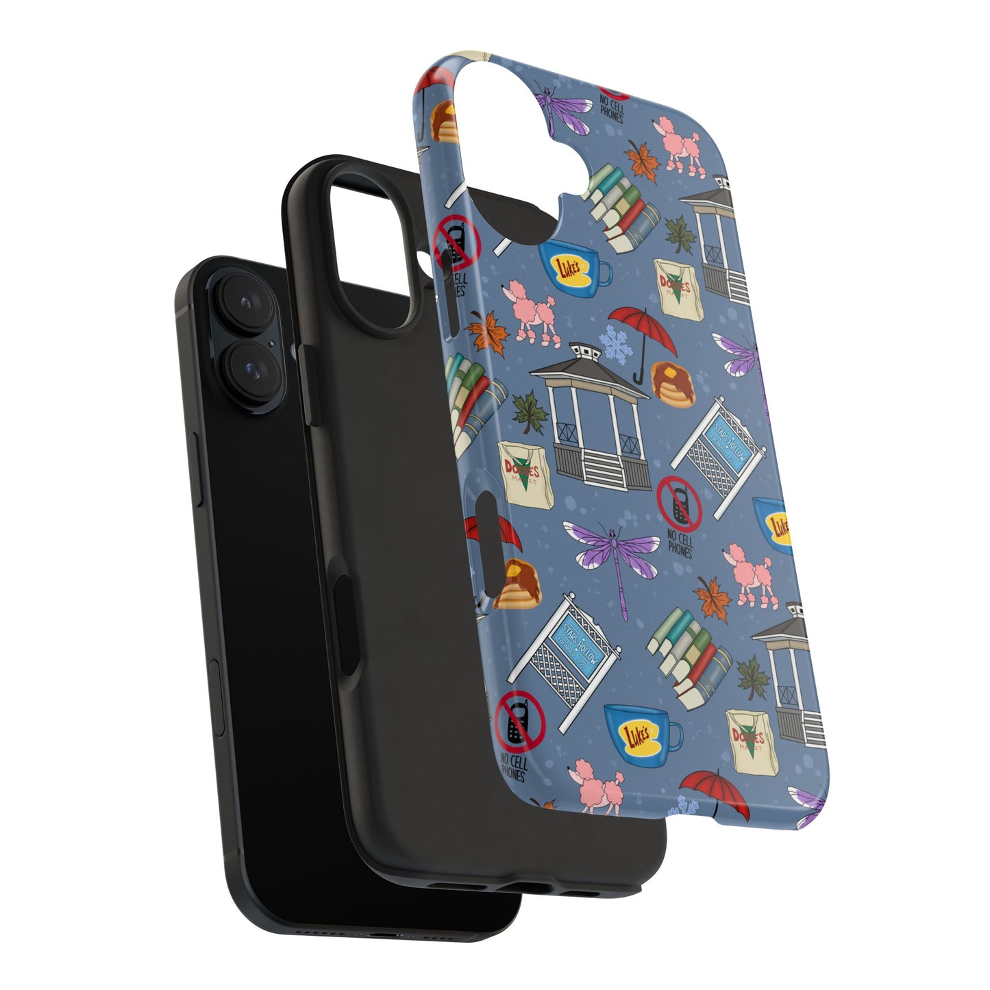 Stars Hollow Gilmore Girls Blue Phone Case