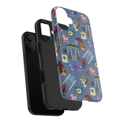 Stars Hollow Gilmore Girls Blue Phone Case