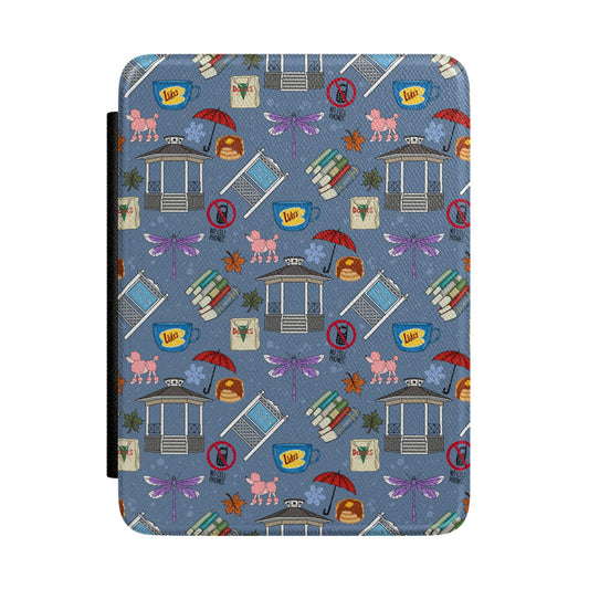 Stars Hollow Everyday Blue Leatherette Kindle Paperwhite Case