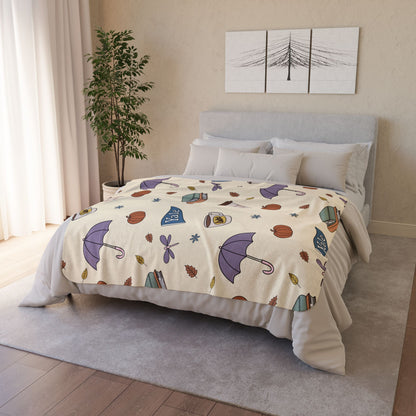 Stars Hollow Cozy Season Sherpa Fleece Blanket
