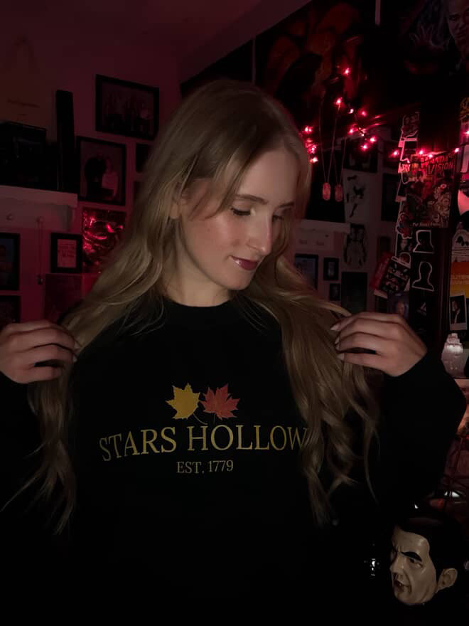 Stars Hollow Autumn Crewneck Sweatshirt-Cozy Fall Gilmore Girls Fashion