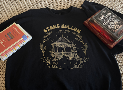 Stars Hollow Gazebo Crewneck-Gilmore Girls Vintage Apparel