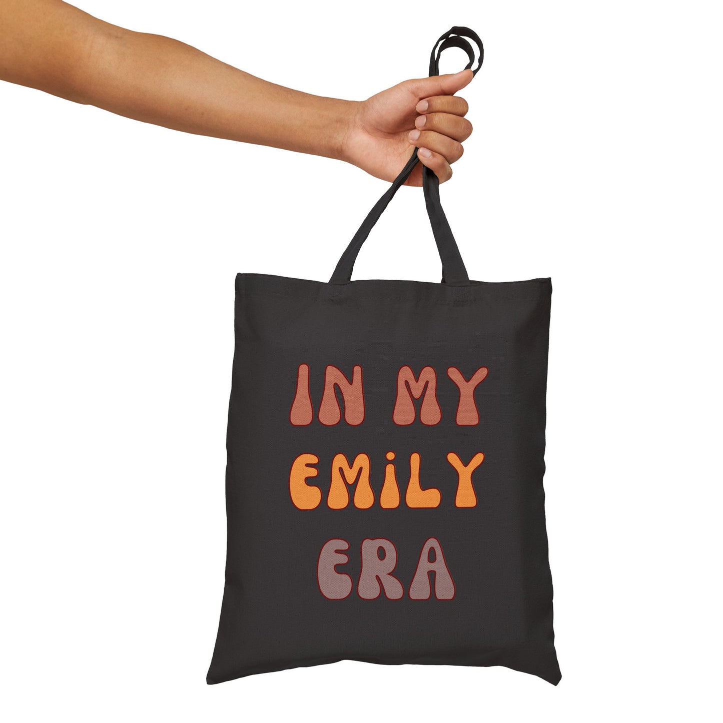 In my Emily Era Cotton Canvas Bag-Gilmore Girls Tote
