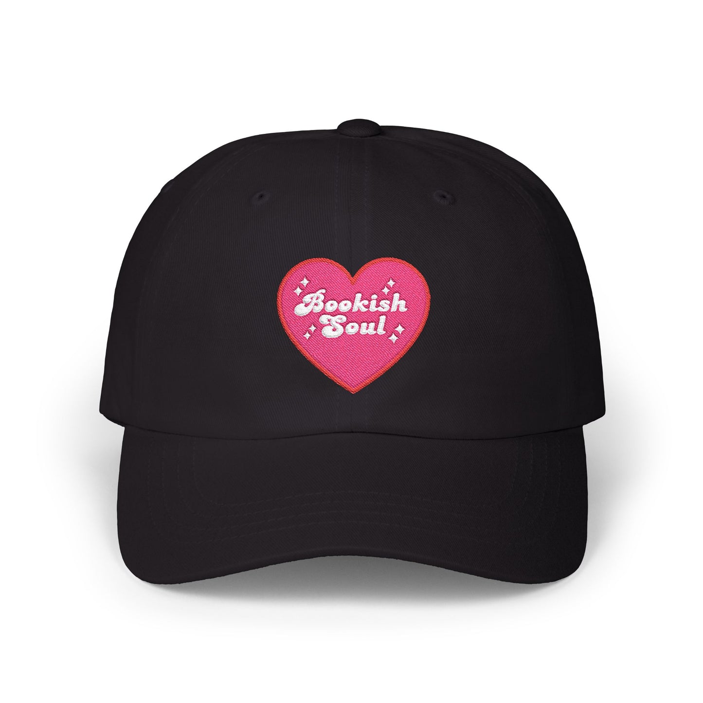 Bookish Soul Embroidered Baseball Cap