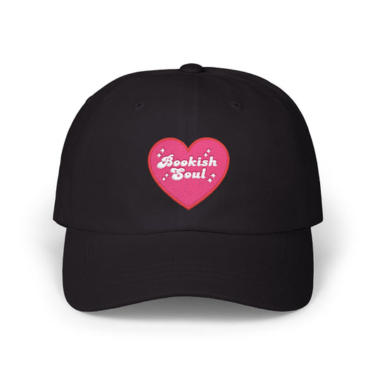 Bookish Soul Embroidered Baseball Cap
