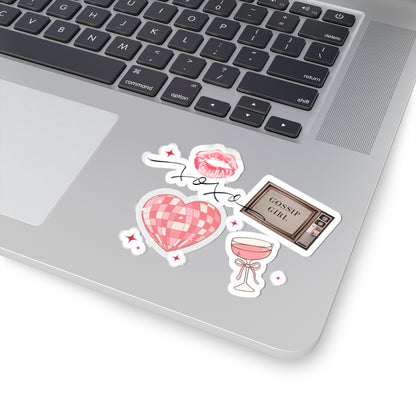 Gossip Girl Collage Sticker