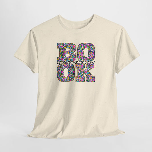 Floral Bookworm Tee-Bookish T-Shirt