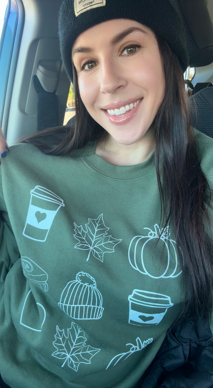 Stars Hollow Autumn Vibes Crewneck-Gilmore Girls Apparel