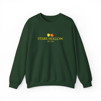 Stars Hollow Fall Embroidered Crewneck Sweatshirt