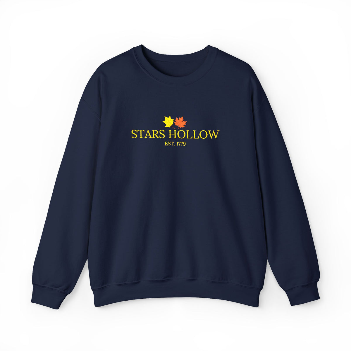 Stars Hollow Fall Embroidered Crewneck Sweatshirt