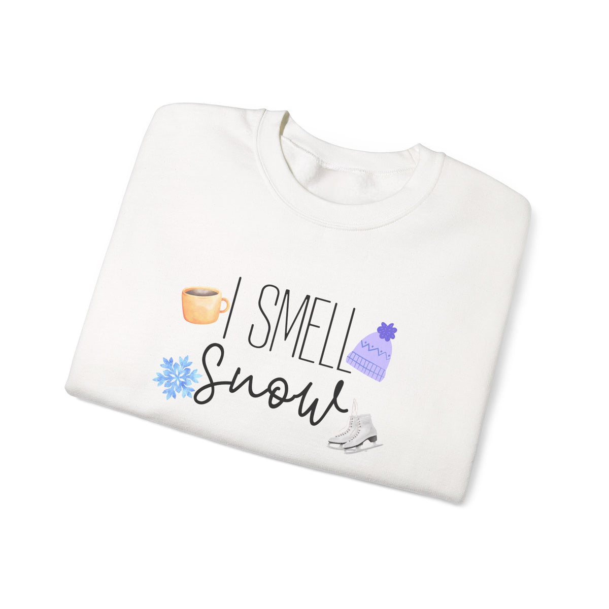 I Smell Snow Crewneck Sweatshirt-Cozy Gilmore Girls Apparel