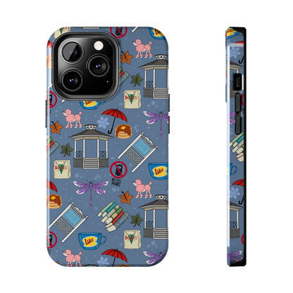 Stars Hollow Gilmore Girls Blue Phone Case
