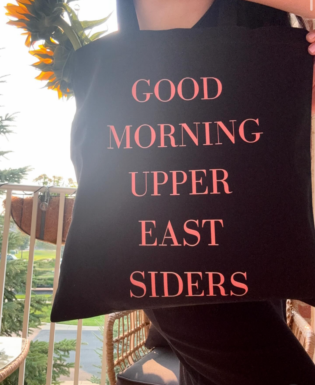 Good Morning Upper East Siders-Gossip Girl Canvas Tote Bag
