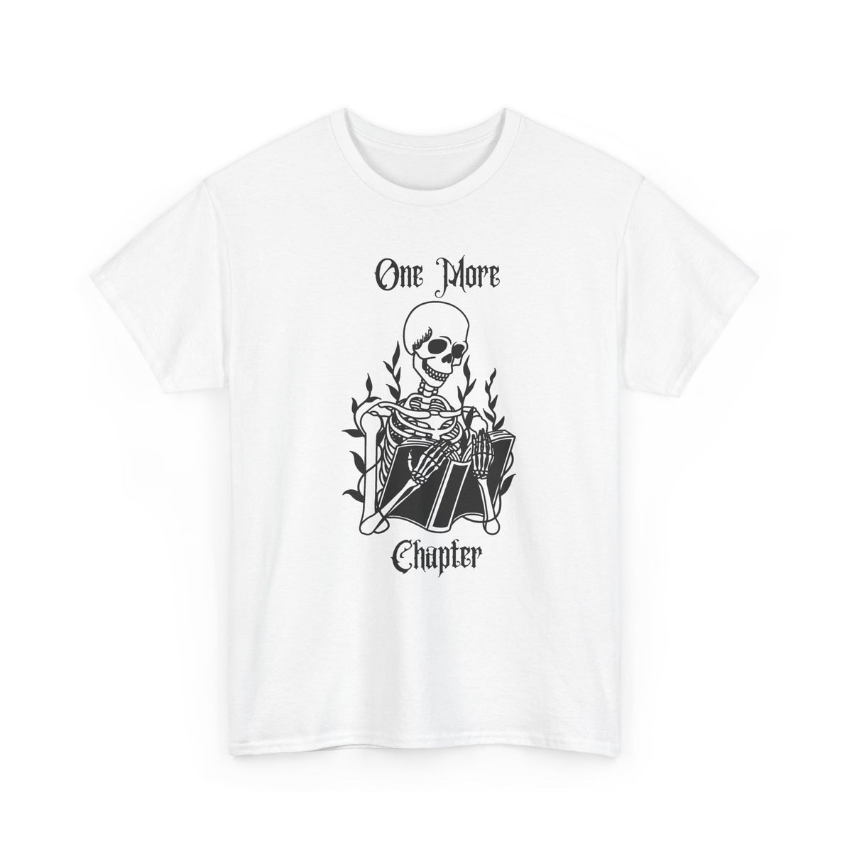 One More Chapter Skeleton T-Shirt 💀📚