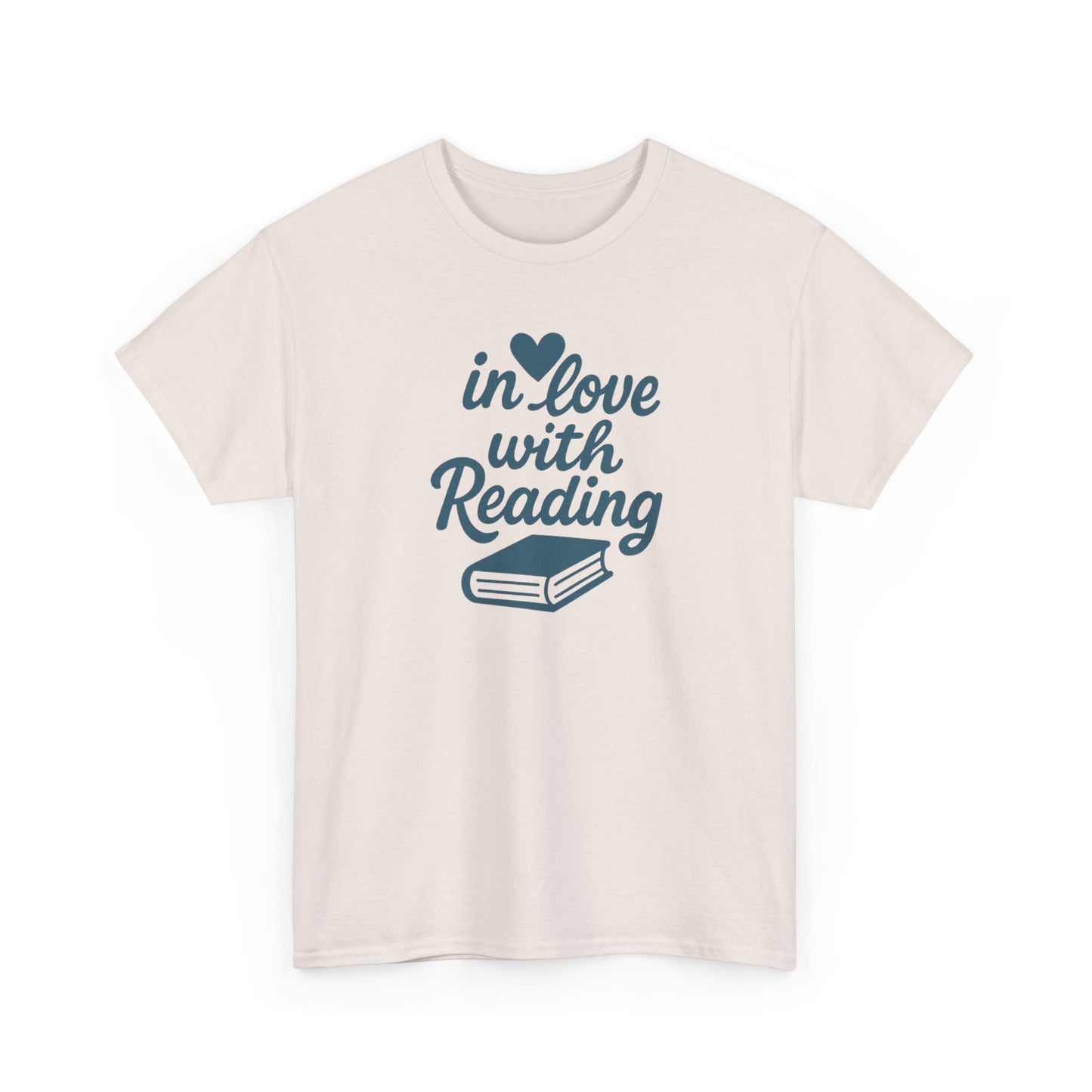 Reading Lover T-Shirt – "In Love With Reading" Graphic Tee for Book Lovers