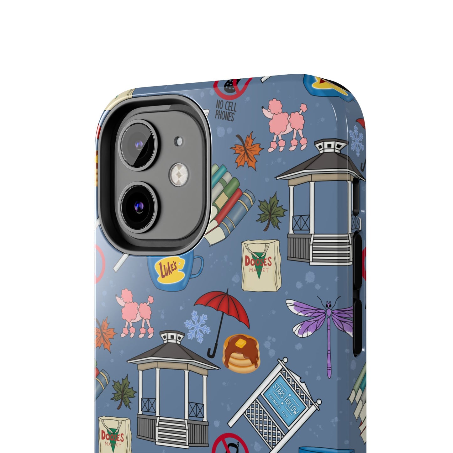 Stars Hollow Gilmore Girls Blue Phone Case