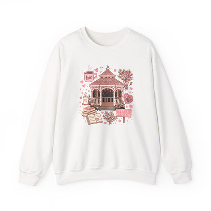 Stars Hollow Valentine Crewneck-Gilmore Girls Sweatshirt