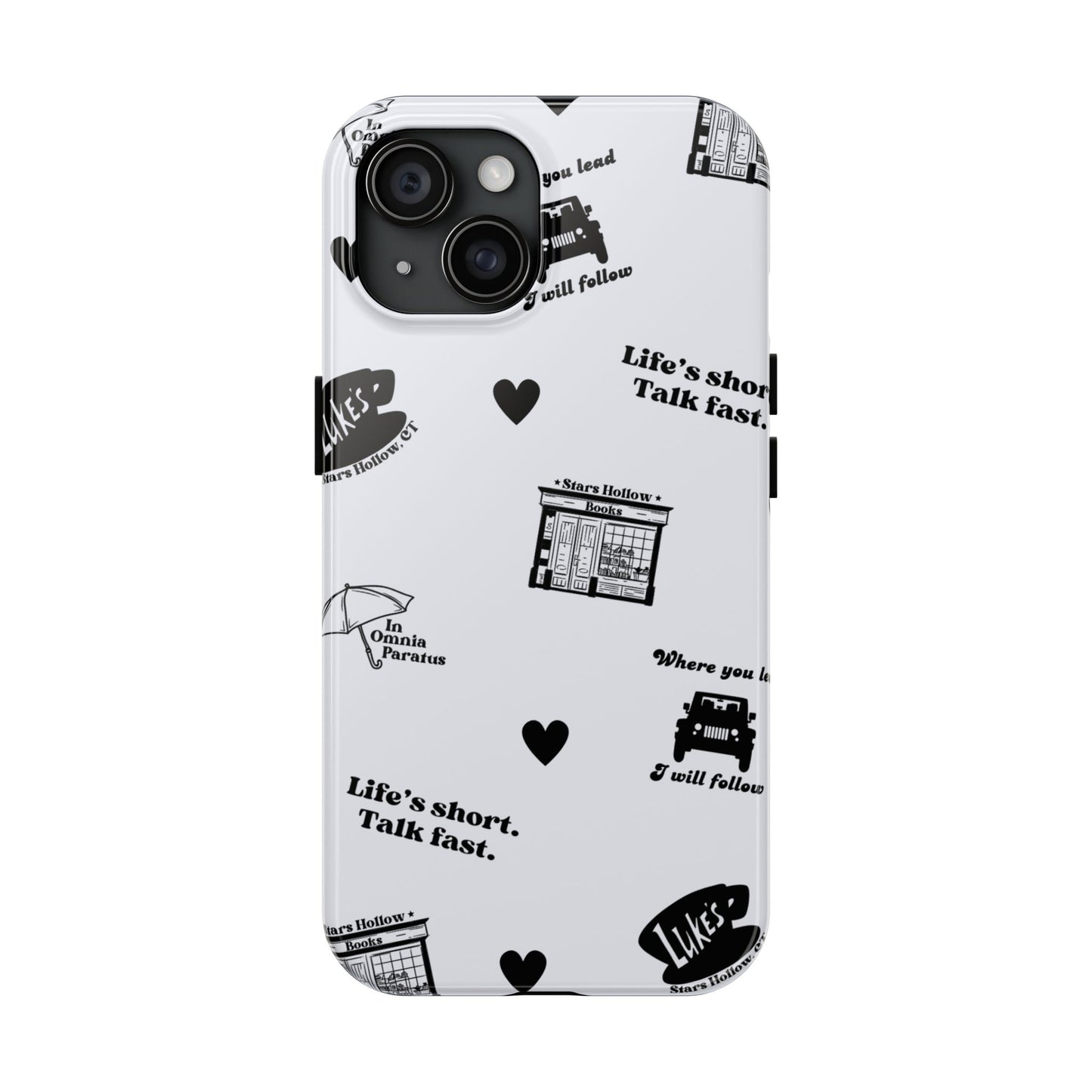 Stars Hollow Gilmore Girlie Phone Case