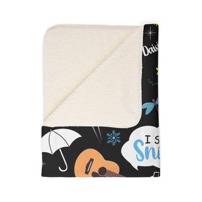 Everything Stars Hollow/Gilmore Girls Sherpa Fleece Blanket