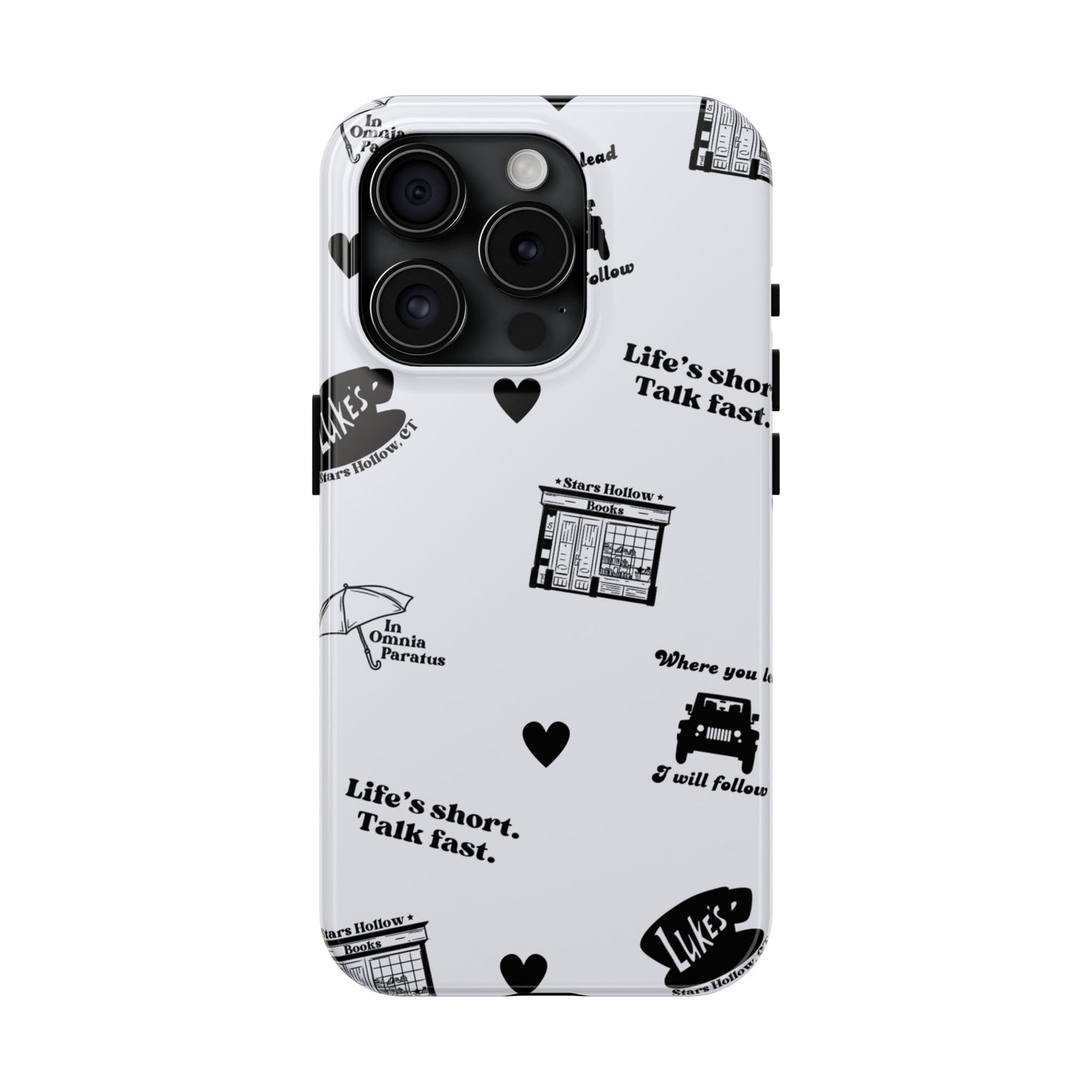 Stars Hollow Gilmore Girlie Phone Case