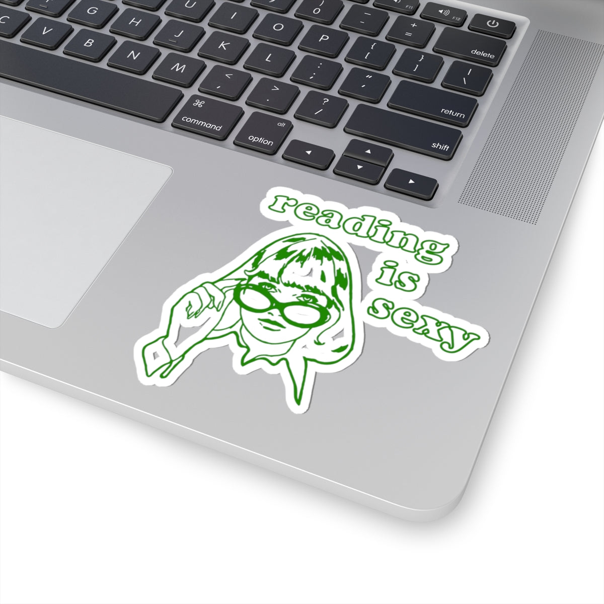 Reading Is Sexy Sticker — Retro Girl Bookish