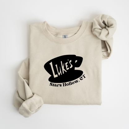 Luke’s Diner Crewneck Sweatshirt-Stars Hollow GG Apparel
