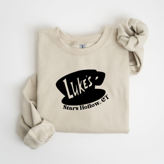 Luke’s Diner Crewneck Sweatshirt-Stars Hollow GG Apparel