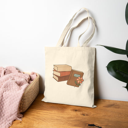 Bookish Bloom Tote-Book Lover Bag