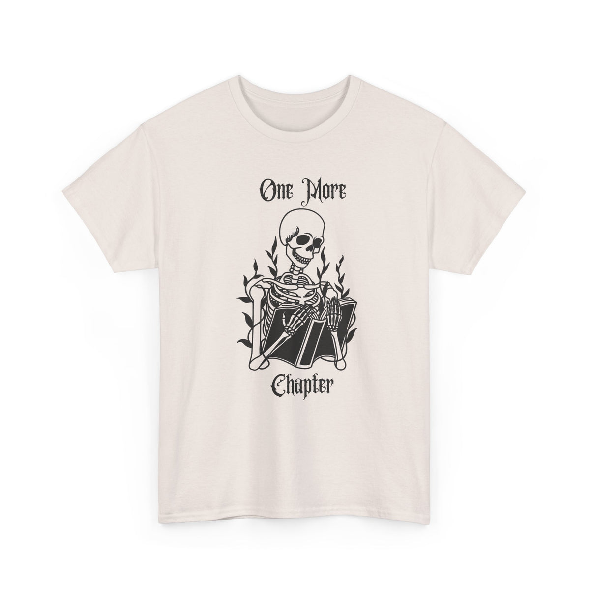 One More Chapter Skeleton T-Shirt 💀📚
