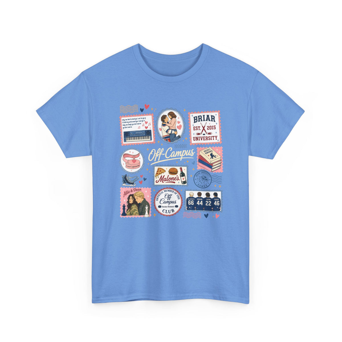 Off-Campus Hockey Romance T-Shirt