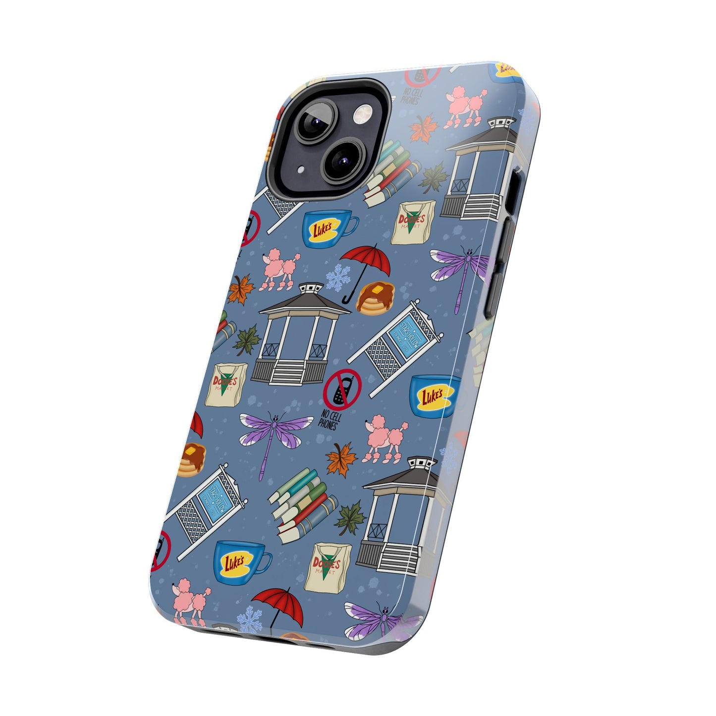 Stars Hollow Gilmore Girls Blue Phone Case