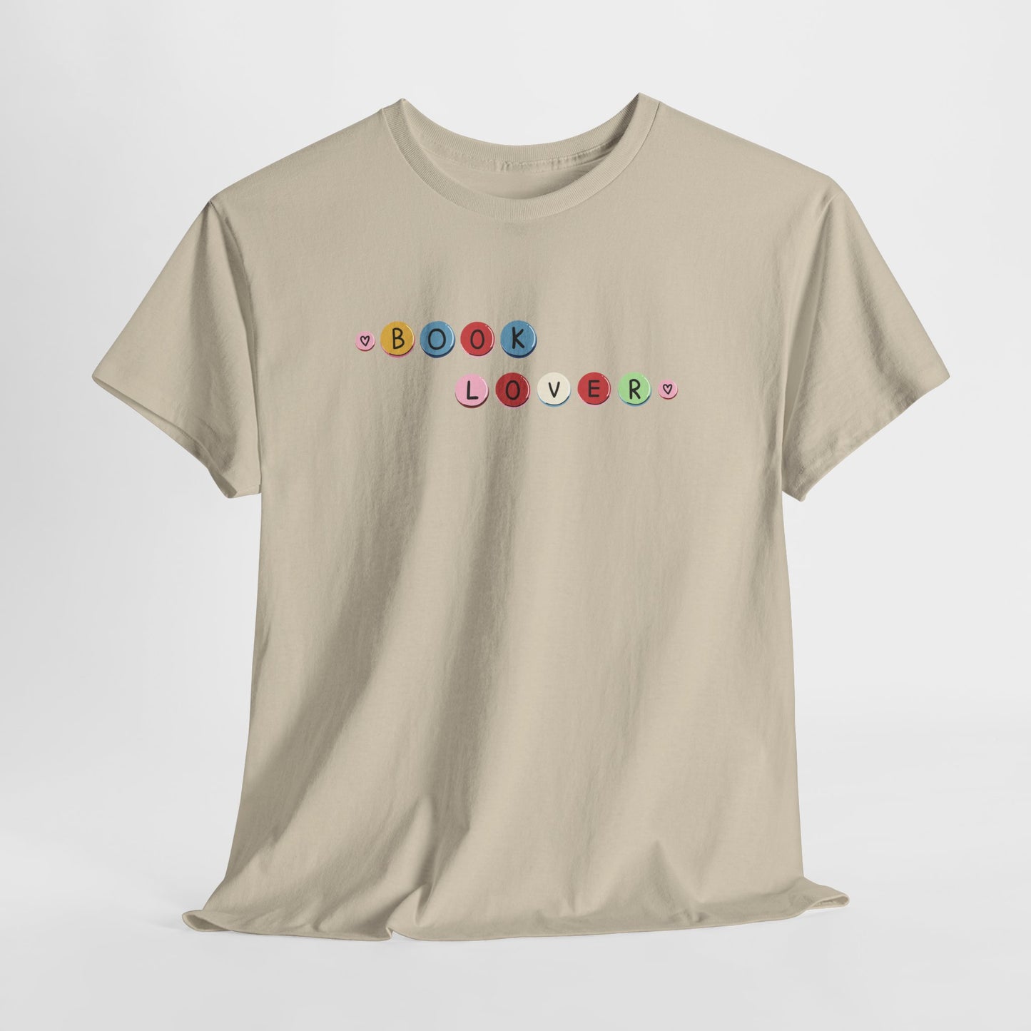 Book Lover T-Shirt — Colorful Bead Reading Tee