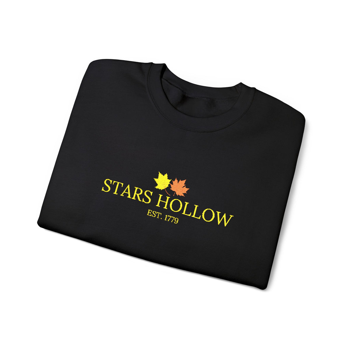 Stars Hollow Fall Embroidered Crewneck Sweatshirt