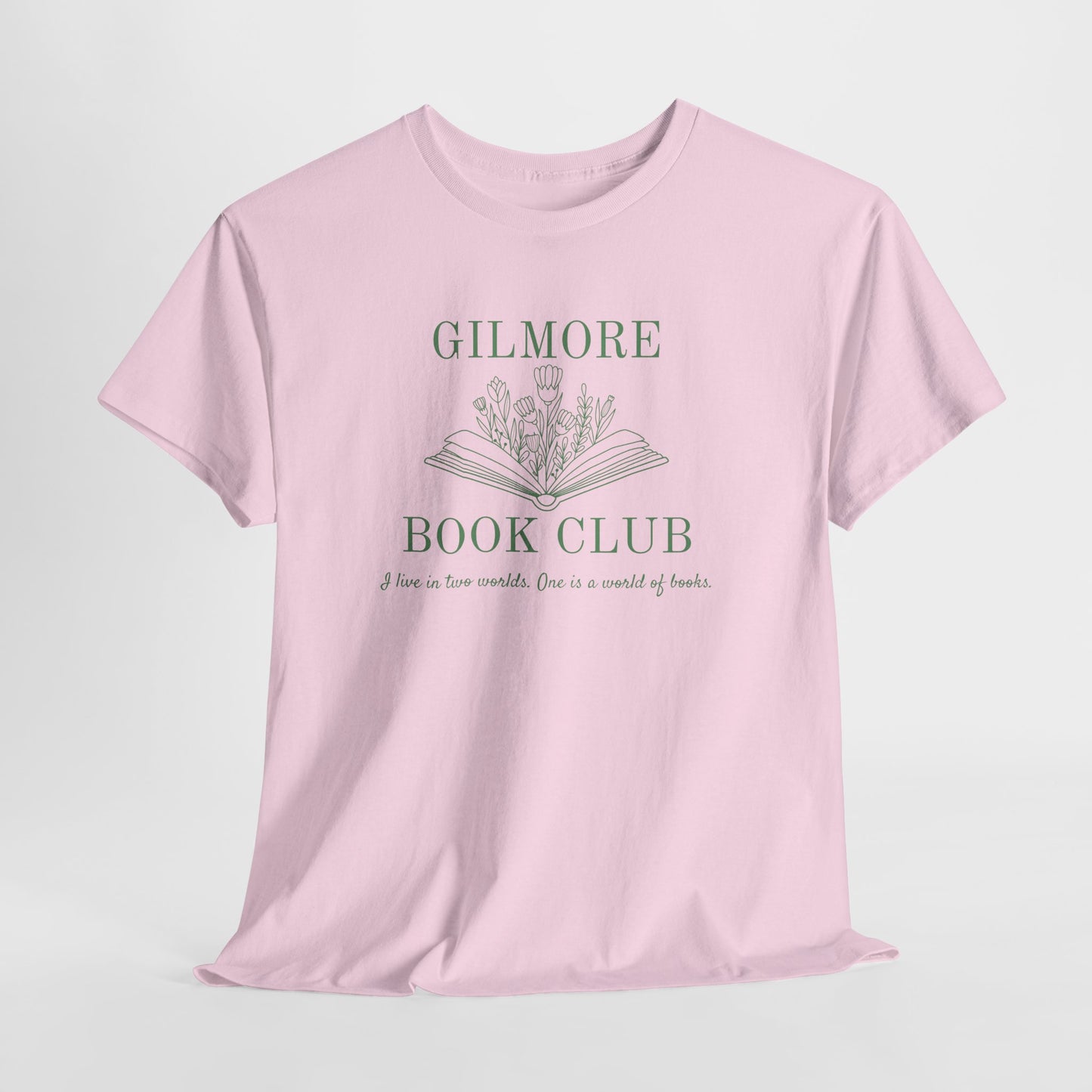 Gilmore Book Club Tee — Vintage Floral Reading Shirt