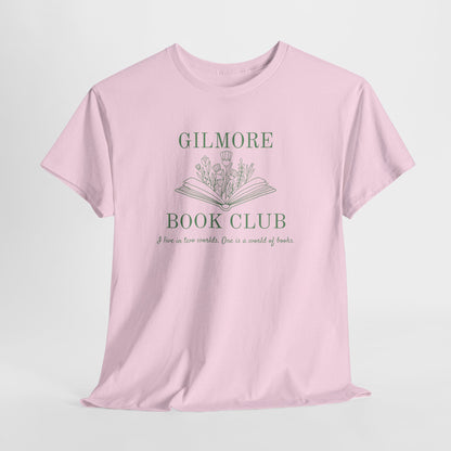 Gilmore Book Club Tee — Vintage Floral Reading Shirt