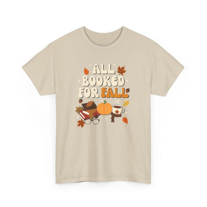 All Booked for Fall Bookish T-Shirt 🍂📚