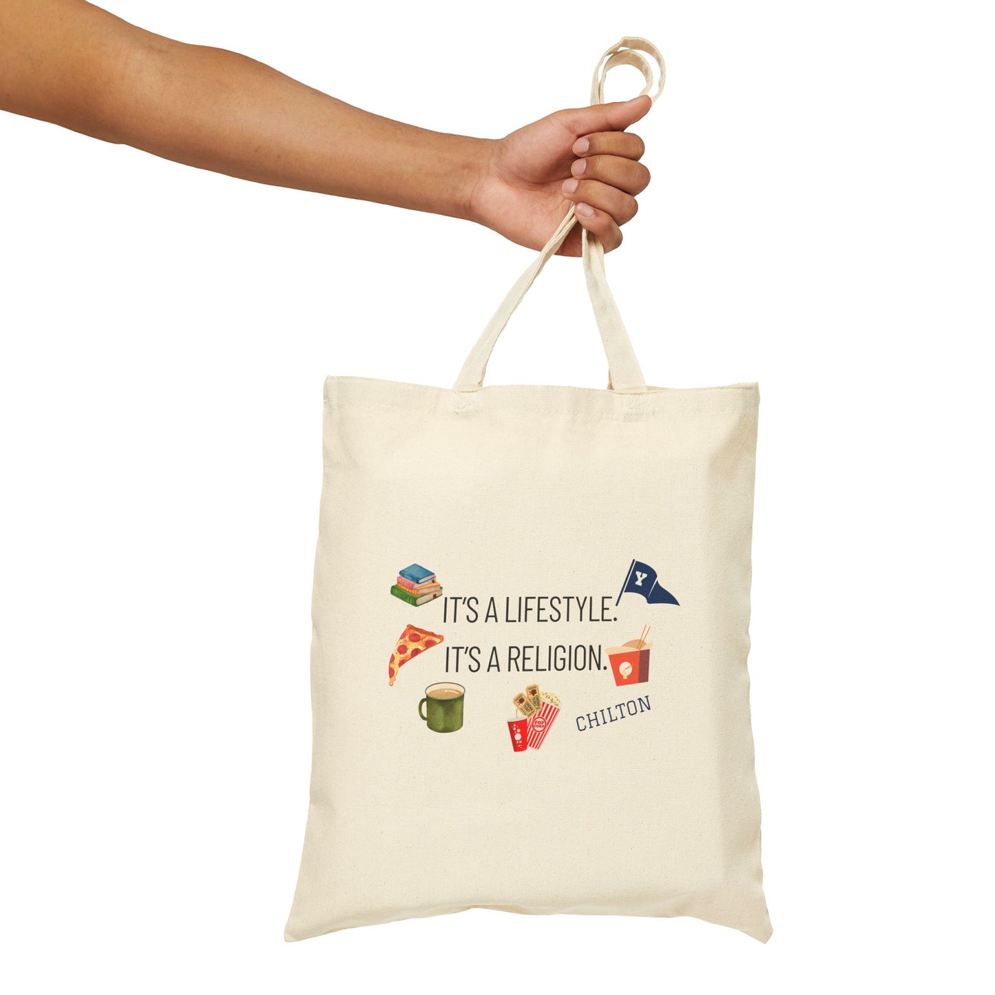 “It’s a Lifestyle. It’s a Religion.” Tote – Gilmore Girls Collage