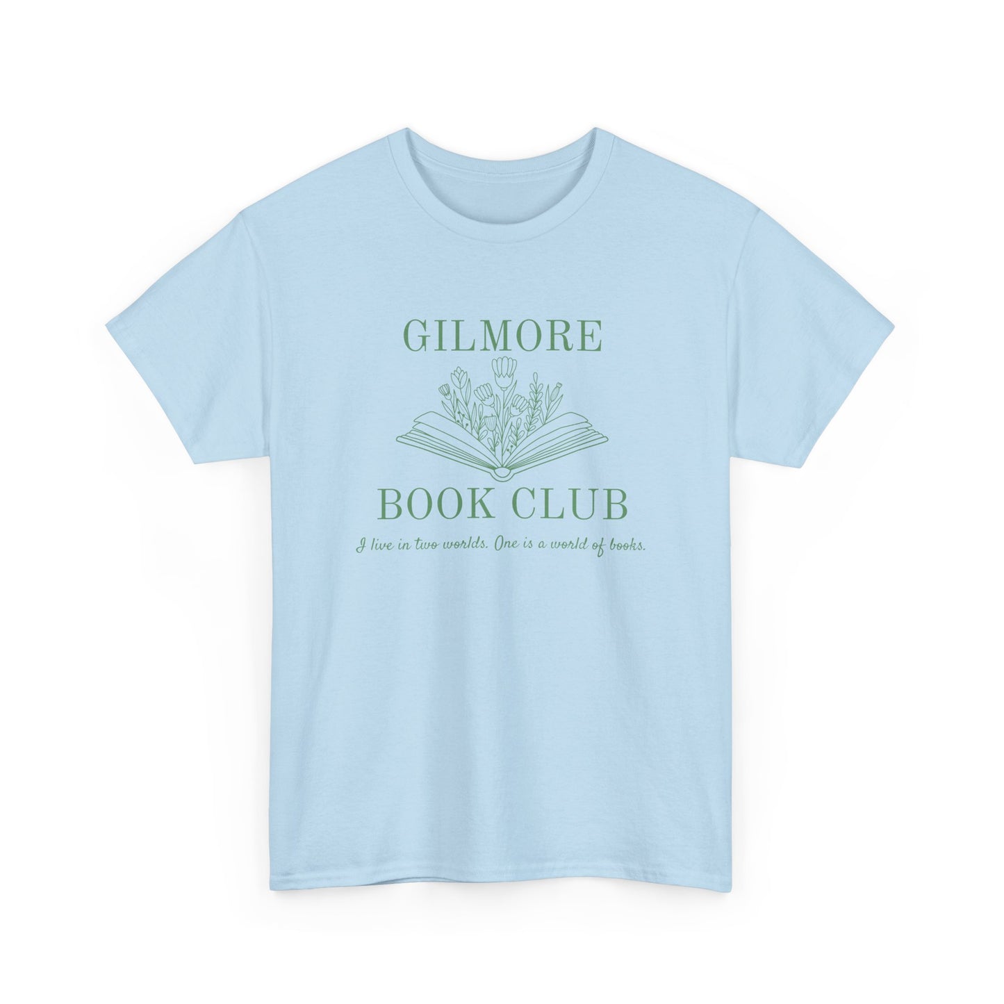 Gilmore Book Club Tee — Vintage Floral Reading Shirt
