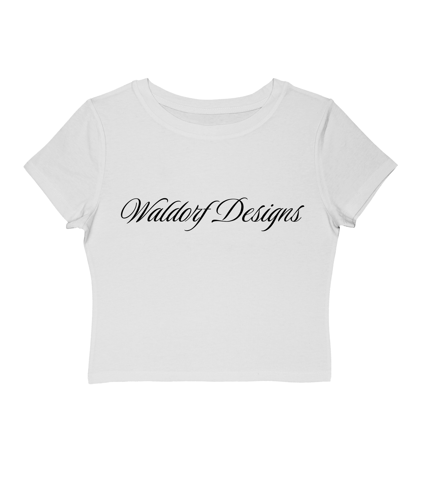 Waldorf Designs Cropped Tee-Gossip Girl Shirt