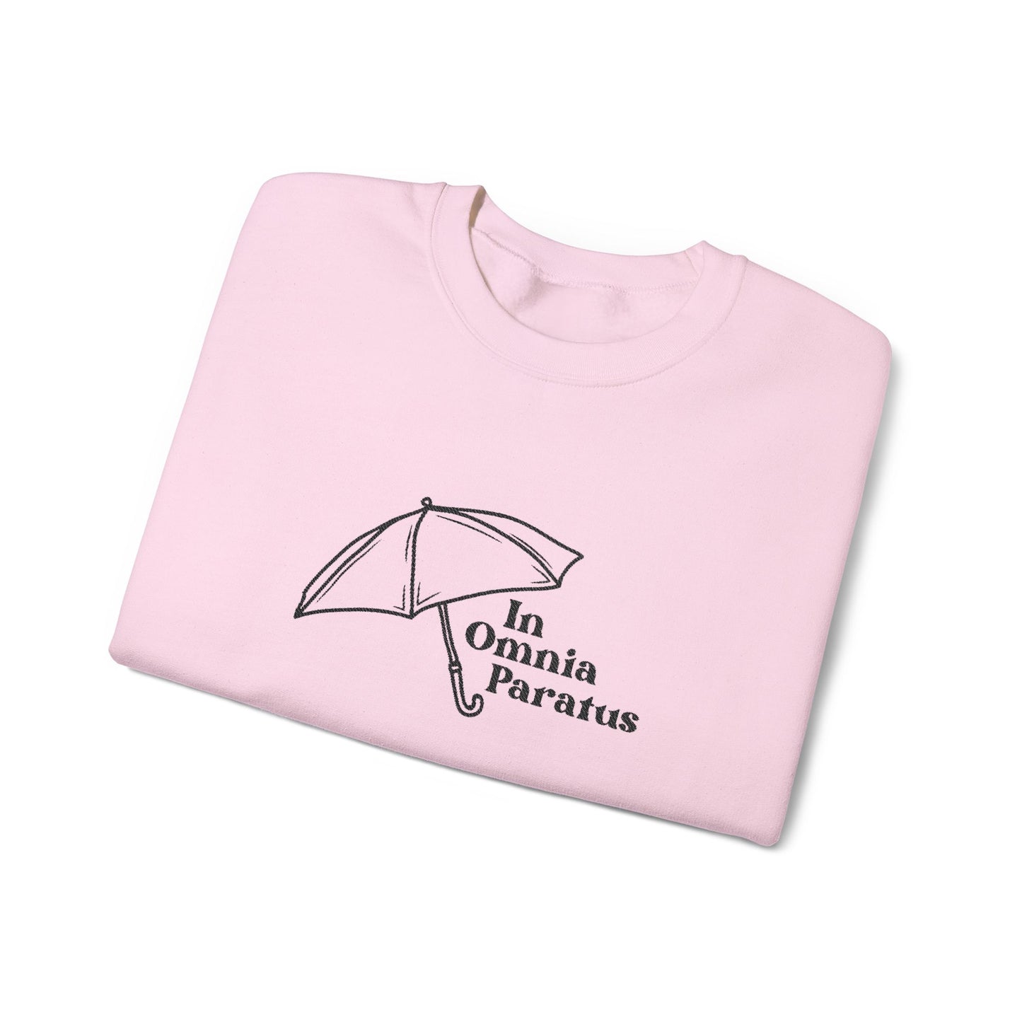 In Omnia Paratus Embroidered Crewneck Sweatshirt-Gilmore Girls