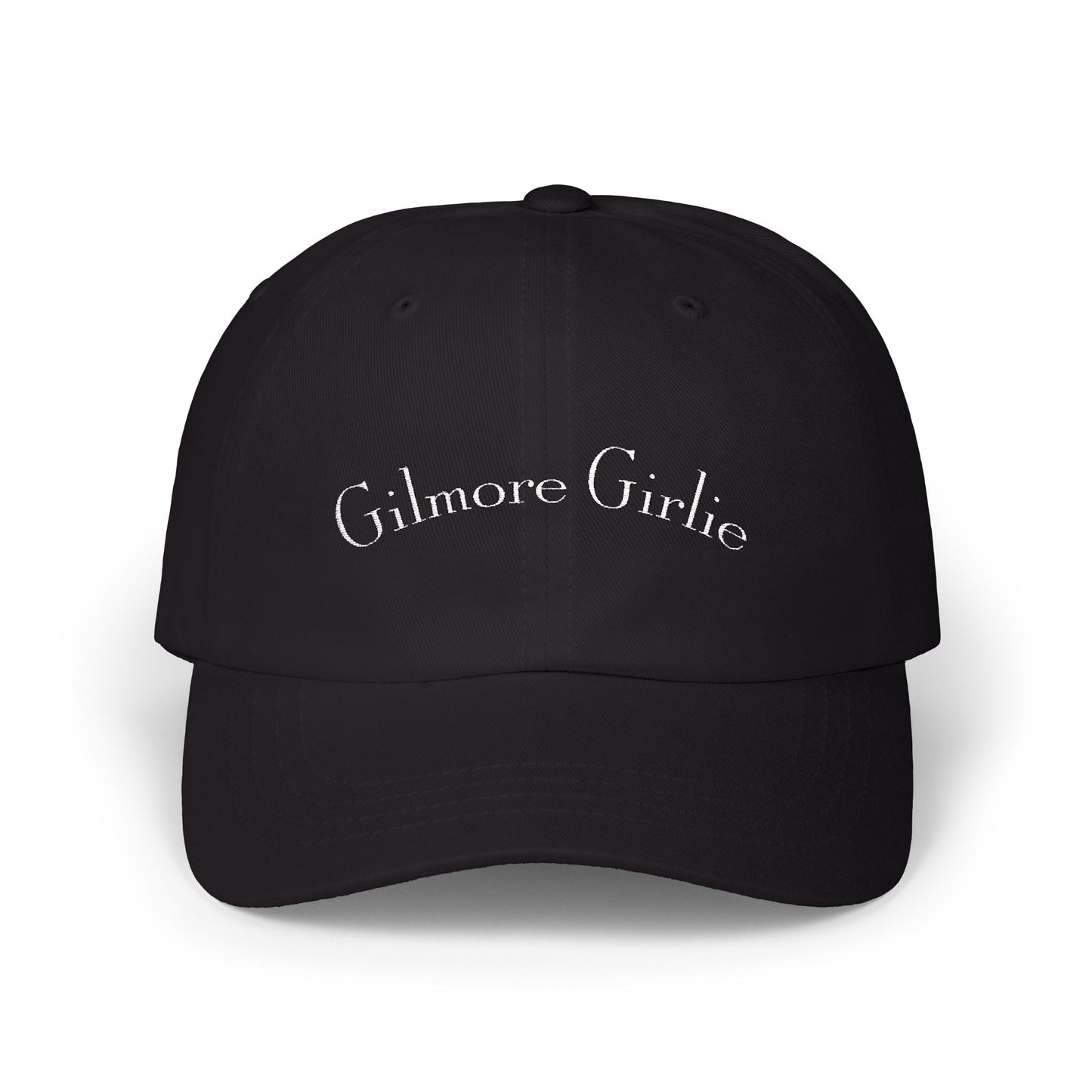 Gilmore Girlie Dad Cap – Embroidered Vintage Script Baseball Hat